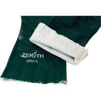 Gants verts &agrave; double enduit, 14" lo, PVC, Doublure en Jersey de coton, 70 mils Stor-it Systems