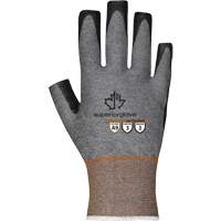 Ultra-Thin Open-Finger Gloves, Size 5, 21 Gauge, Nitrile Coated, TenActiv Shell, ASTM ANSI Level A9 Stor-it Systems