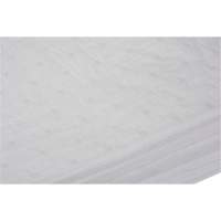 Bonded Sorbent Pad, Oil Only, 15" x 19", 10 gal. Absorbancy Stor-it Systems