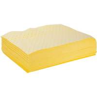 Bonded Sorbent Pads, Hazmat, 15" x 19", 8 gal. Absorbancy Stor-it Systems