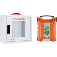 Powerheart&reg; G5 AED & Cabinet Kit, Semi-Automatic, Bilingual, Class 3 Stor-it Systems