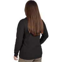 GRIDIRON Long Sleeve Pocket T-Shirt, Women's, X-Small, Blue Stor-it Systems