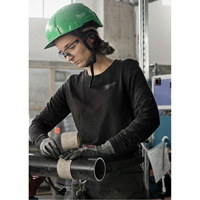 FREEFLEX Long-Sleeve Hybrid T-Shirt, Women's, X-Small, Purple Stor-it Systems