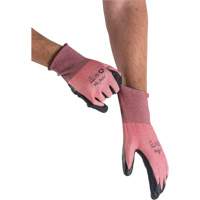 Gants &eacute;cologiques, l&eacute;gers, et r&eacute;sistants &agrave; la coupe, &agrave; haute dext&eacute;rit&eacute;, Taille 7, Calibre 18, Rev&ecirc;tement Mousse de nitrile, Enveloppe en Acier inoxydable/PEHP/rPET, ASTM ANSI niveau A4 Stor-it Systems