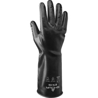 Gants 874 r&eacute;sistants aux produits chimiques, Taille Petit/7, 14" lo, Caoutchouc butyle, 13,78-mil Stor-it Systems