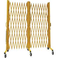 Barri&egrave;re extensible, 84" h x 20' lo, Jaune Stor-it Systems