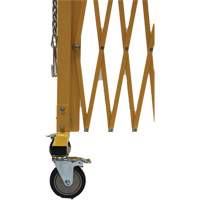 Barri&egrave;re extensible, 84" h x 20' lo, Jaune Stor-it Systems