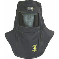 TCG Arc Flash Hood, Black, 40 cal/cm², ANSI Z87.1/ASTM F1506/ASTM F1959/ASTM F2178/Meets/Exceeds CSA Z462/NFPA 70E, 4 Arc Flash PPE Category Level Stor-it Systems