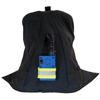TCG Arc Flash Hood, Black, 40 cal/cm², ANSI Z87.1/ASTM F1506/ASTM F1959/ASTM F2178/Meets/Exceeds CSA Z462/NFPA 70E, 4 Arc Flash PPE Category Level Stor-it Systems