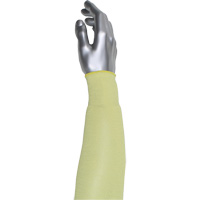 Kut Gard&reg; Single-Ply Cut-Resistant Sleeve, Aramid/ATA&reg;, 10", ASTM ANSI Level A4, Yellow Stor-it Systems