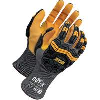 Gants antichocs r&eacute;sistants &agrave; la coupe pour &eacute;crans tactiles Cut-X, 6, Paume en Mousse de nitrile, Poignet &eacute;lastique Stor-it Systems