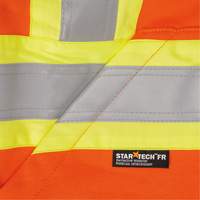 Heavyweight Safety Hoodie, Women's, X-Small, High Visibility Orange Stor-it Systems