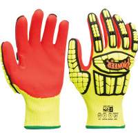 Cut and Impact-Resistant Gloves, Small, Synthetic Palm, Knit Wrist Cuff Stor-it Systems