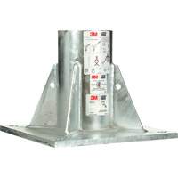 DBI-SALA&reg; Confined Space Floor Mount Base, Galvanized Stor-it Systems