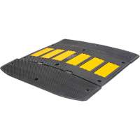 Bosse de d&eacute;c&eacute;l&eacute;ration avec embouts d'extr&eacute;mit&eacute;s, Caoutchouc, 2' lo x 36" la x 1-1/4" h Stor-it Systems