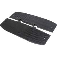 Embouts d'extr&eacute;mit&eacute;s pour bosse de d&eacute;c&eacute;l&eacute;ration, Caoutchouc, 2' lo x 16" la x 1-1/4" h Stor-it Systems