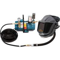 1-Worker MAXSHIELD&reg; Supplied Air Shield & Flip-Front Welding System Stor-it Systems