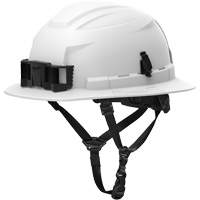 BOLT 4-Point Full Brim Safety Helmet, Ratchet Suspension, ANSI Type II/CSA Type 2 Stor-it Systems