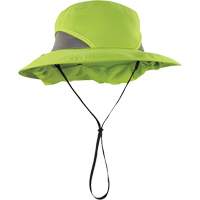Chapeau de garde forestier 8934 Chill-Its avec prot&egrave;ge-nuque, petit/moyen, Lime haute visibilit&eacute; Stor-it Systems