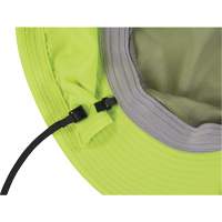 Chapeau de garde forestier 8934 Chill-Its avec prot&egrave;ge-nuque, petit/moyen, Lime haute visibilit&eacute; Stor-it Systems