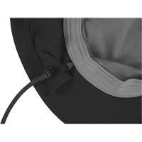 Chapeau de garde forestier 8934 Chill-Its avec prot&egrave;ge-nuque, petit/moyen, Noir Stor-it Systems