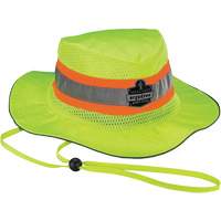 Chapeau de soleil de garde forestier de refroidissement en microfibre Chill-Its 8935MF , petite/moyenne, Lime haute visibilit&eacute; Stor-it Systems
