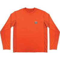Chemise de refroidissement &agrave; manches longues avec protection solaire et UV Chill-Its 6689, Orange, Petit Stor-it Systems