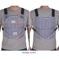 Veste de refroidissement de changement de phase Chill-Its6210, Taille unique, Bleu Stor-it Systems