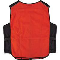 Veste de refroidissement &agrave; changement de phase l&eacute;g&egrave;re Chill-Its 6255 (veste seulement), Petit/Moyen, Orange Stor-it Systems
