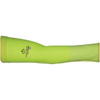 Max Cut Resistant Sleeves - Small, TenActiv, 12", ASTM ANSI Level A9, High Visibility Lime Stor-it Systems