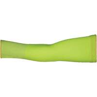 Max Cut Resistant Sleeves - Small, TenActiv, 12", ASTM ANSI Level A9, High Visibility Lime Stor-it Systems
