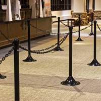 Chaîne de barri&egrave;re en plastique, Vert Stor-it Systems