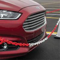 Chaîne de barri&egrave;re en plastique &agrave; deux couleurs, Vert/Blanc Stor-it Systems