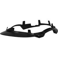 Bordure &eacute;troite compl&egrave;te &agrave; agrafe pour casque d'alpiniste RZRBack, blanc Stor-it Systems