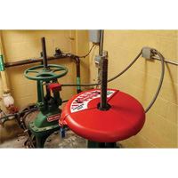 Dispositif de verrouillage coulissant pour vanne &agrave; opercule, Type Volant Stor-it Systems
