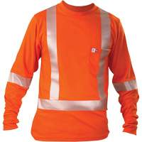 T-shirt &agrave; manches longues, Petit, Orange Stor-it Systems