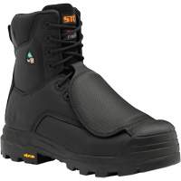 Bottes de travail Vulcan avec protecteur m&eacute;tatarsien &agrave; l'ext&eacute;rieur, Cuir, Taille 5, Imperm&eacute;able Stor-it Systems