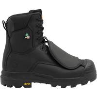 Bottes de travail Vulcan avec protecteur m&eacute;tatarsien &agrave; l'ext&eacute;rieur, Cuir, Taille 5, Imperm&eacute;able Stor-it Systems