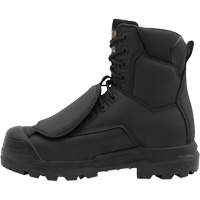 Bottes de travail Vulcan avec protecteur m&eacute;tatarsien &agrave; l'ext&eacute;rieur, Cuir, Taille 5, Imperm&eacute;able Stor-it Systems
