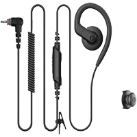 Over-the-Ear Single Pin Earpiece for Curve Two-Way Radio Stor-it Systems