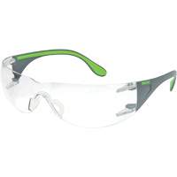 Lunettes de s&eacute;curit&eacute; gris/vert Adapt Lite, Lentille Transparent, Antibu&eacute;e/Anti-&eacute;gratignures, ANSI Z87+/R&eacute;pond ou surpasse la norme CSA Z94.3 Stor-it Systems