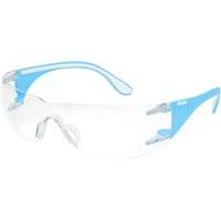 Lunettes de s&eacute;curit&eacute; bleu/blanc Adapt Lite, Lentille Transparent, Antibu&eacute;e/Anti-&eacute;gratignures, ANSI Z87+/R&eacute;pond ou surpasse la norme CSA Z94.3 Stor-it Systems