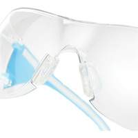 Lunettes de s&eacute;curit&eacute; bleu/blanc Adapt Lite, Lentille Transparent, Antibu&eacute;e/Anti-&eacute;gratignures, ANSI Z87+/R&eacute;pond ou surpasse la norme CSA Z94.3 Stor-it Systems