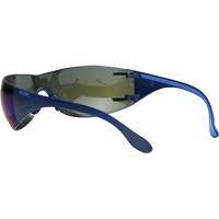 Lunettes de s&eacute;curit&eacute; Adapt Lite, Lentille Miroir bleu, Antibu&eacute;e/Anti-&eacute;gratignures, ANSI Z87+/R&eacute;pond ou surpasse la norme CSA Z94.3 Stor-it Systems
