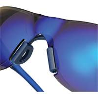 Lunettes de s&eacute;curit&eacute; Adapt Lite, Lentille Miroir bleu, Antibu&eacute;e/Anti-&eacute;gratignures, ANSI Z87+/R&eacute;pond ou surpasse la norme CSA Z94.3 Stor-it Systems