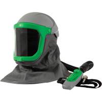 Respirateur Z-Link avec lentille de s&eacute;curitaire, cape &agrave; l'&eacute;paule FR, tube de respiration & C40, Respirateur &agrave; masque/Masque de soudage Stor-it Systems