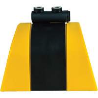 Syst&egrave;me de barri&egrave;re de s&eacute;curit&eacute; HAZLOK, Plastique, Fixation magn&eacute;tique, 30', Ruban Noir et jaune Stor-it Systems