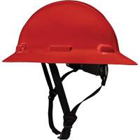 LIDGUARD&reg; Full Brim Hardhat with Chinstrap, Meets CSA Type 1, Ratchet Suspension, Vented Stor-it Systems