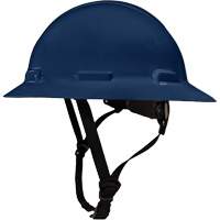 LIDGUARD&reg; Full Brim Hardhat with Chinstrap, Meets CSA Type 1, Ratchet Suspension, Vented Stor-it Systems