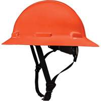 LIDGUARD&reg; Full Brim Hardhat with Chinstrap, Meets CSA Type 2, Ratchet Suspension, Vented Stor-it Systems